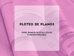 Ploteo de Planos Impresion de Planos